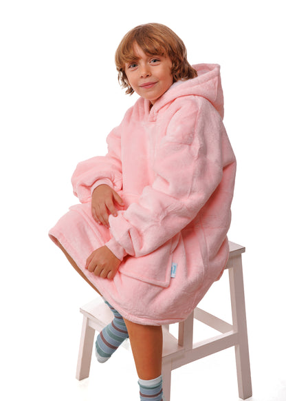 Kids Pink Hoodi