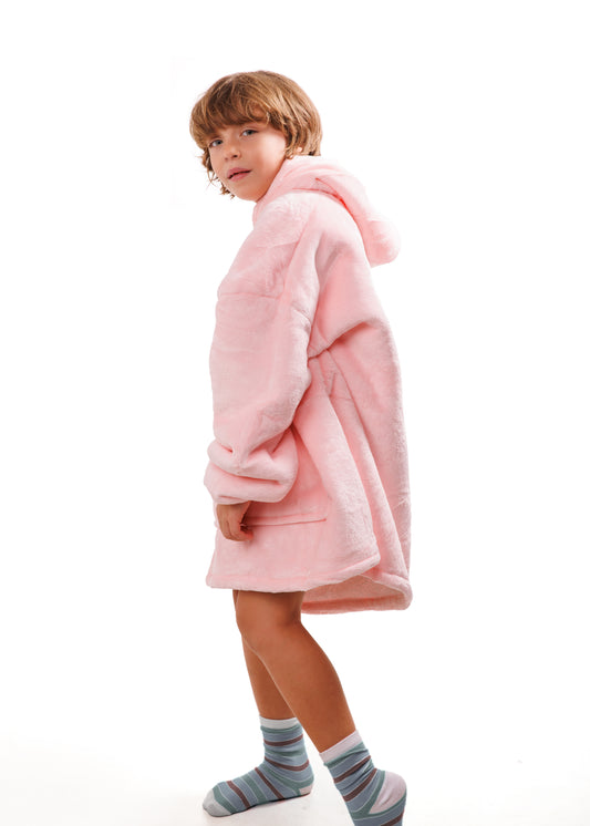 Kids Pink Hoodi